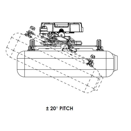 Peerless PRG-UNV-W Weiß (9,7-12,2 cm)