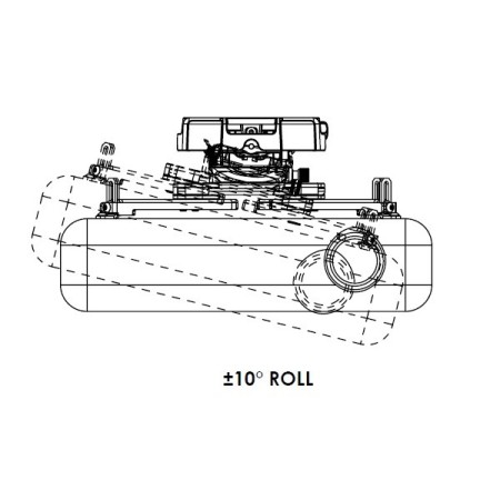 Peerless PRG-UNV-W Weiß (9,7-12,2 cm)